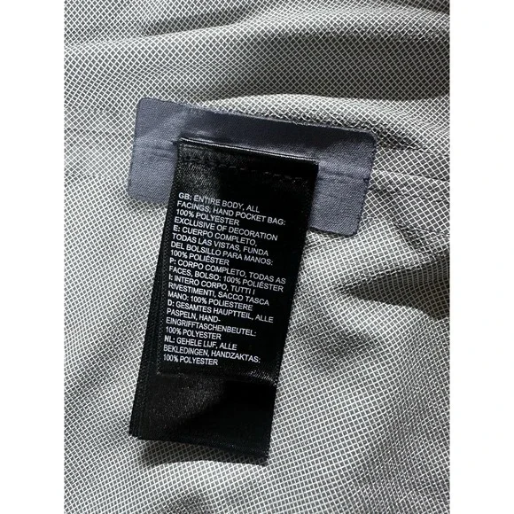 Womens The North Face Waterproof Dryvent Hooded Rain Jacket Ash Blue LG Hyvent - Picture 7 of 13